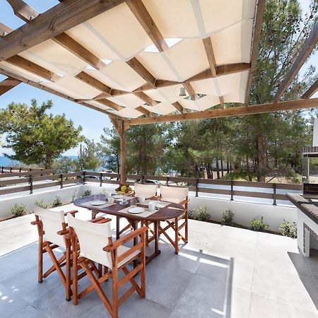 Anastasios House Stegna Apartment Archangelos  Bagian luar foto