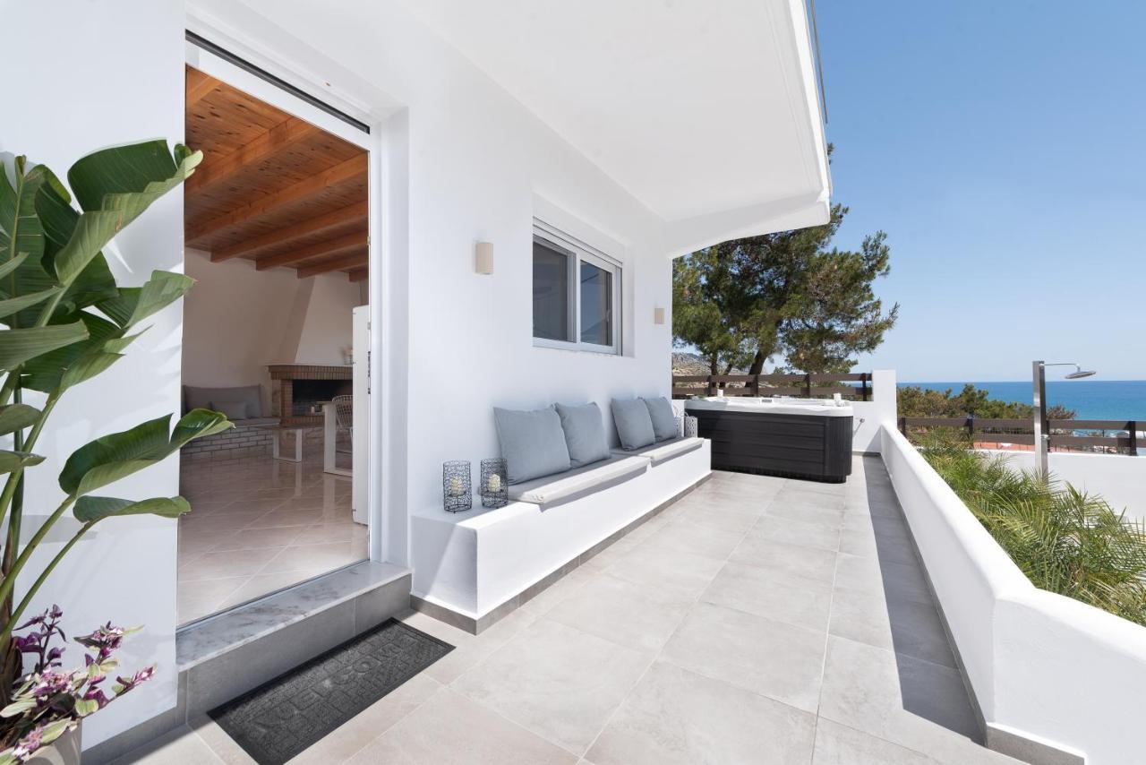 Anastasios House Stegna Apartment Archangelos  Bagian luar foto