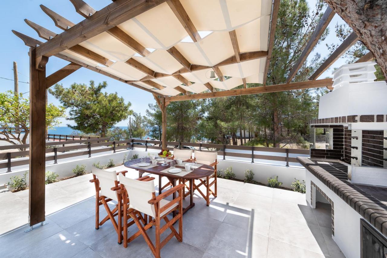 Anastasios House Stegna Apartment Archangelos  Bagian luar foto
